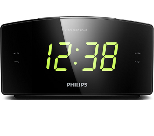 Avis sur le réveil Philips aj3400 : classique et séduisant